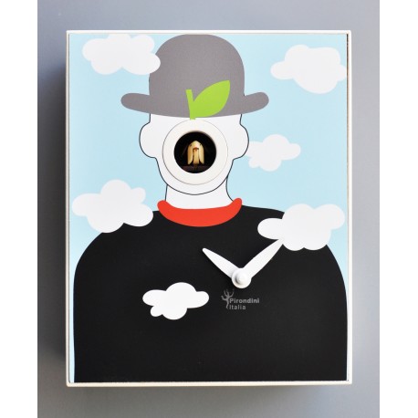 Orologio a Cucù D’Apres Magritte by Pirondini Italia