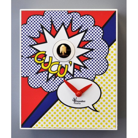 Orologio a Cucù D’Apres Roy Lichtenstein by Pirondini Italia