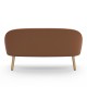 Divanetto Ace Sofa in pelle by Normann Copenhagen